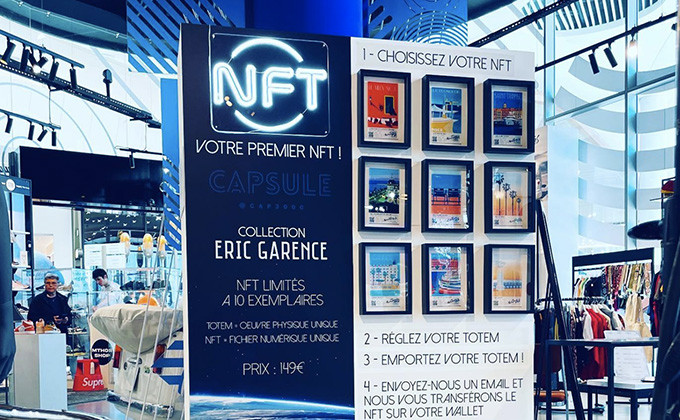 NFT by Eric Garence excluvité france art artiste